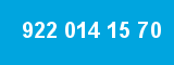 922 014 15 70 922 014 15 70